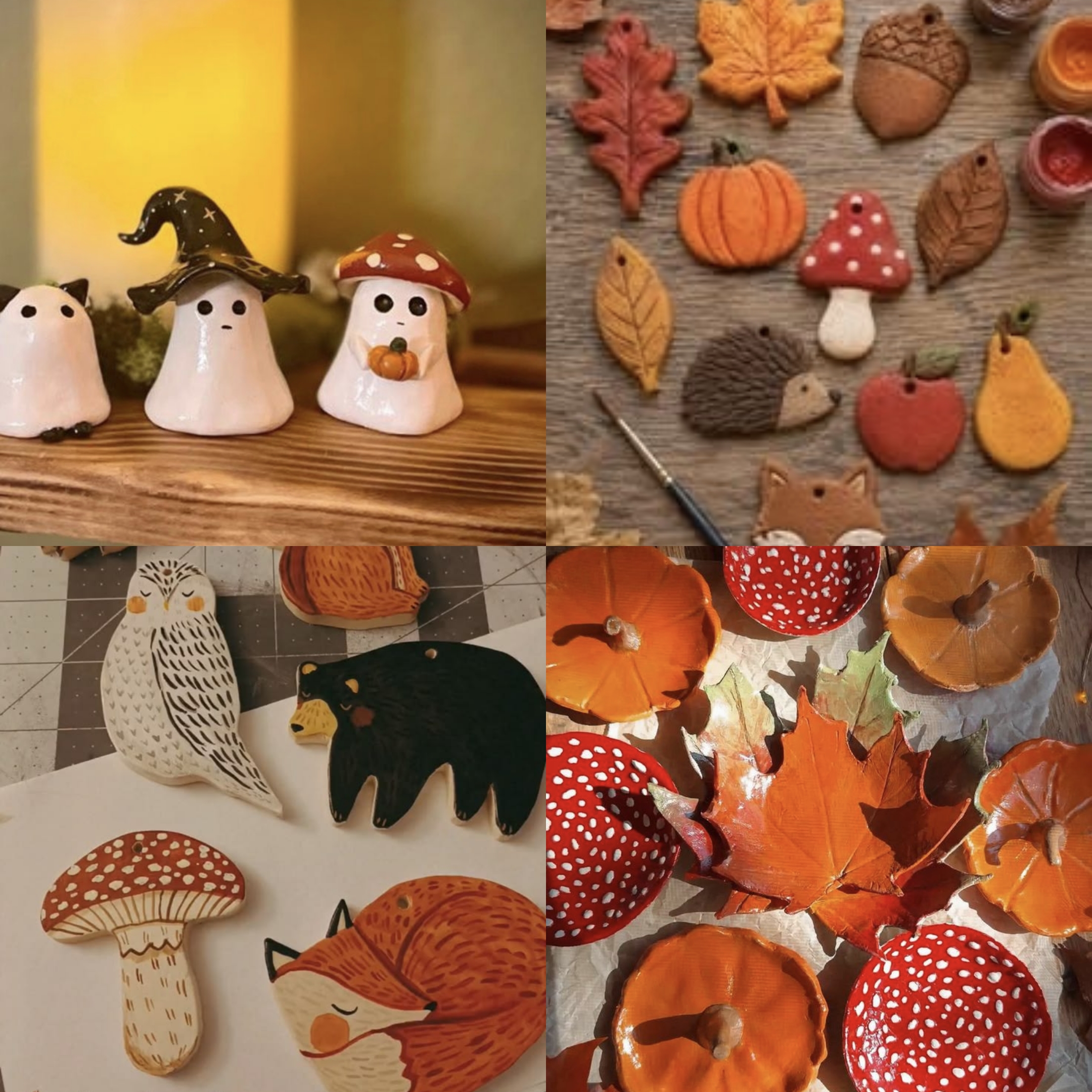 Air Dry Clay · Session 2: Painting